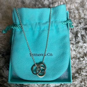 Tiffany 3 Circle Lariat Necklace